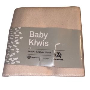Swanndri Baby Kiwis Blanket 100% New Zeland Wool Throw 70cm- 90 cm 28in x‎ 36in